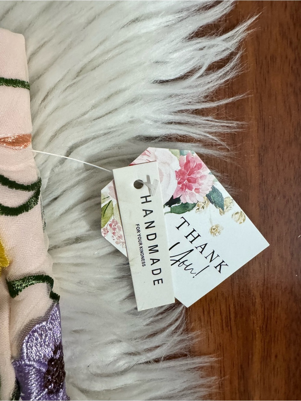 Handmade Floral Embroidered Mini Skirt in Multi - Picture 3 of 6
